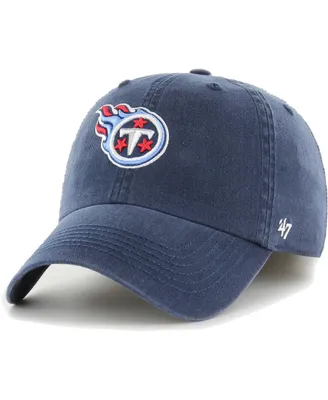 Men's '47 Brand Navy Tennessee Titans Franchise Logo Fitted Hat