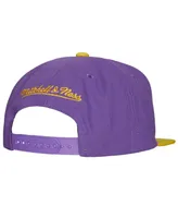 Men's Mitchell & Ness Purple, Gold Lsu Tigers 2-Tone 2.0 Snapback Hat