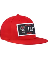 Men's adidas Red Nc State Wolfpack Established Snapback Hat