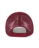 Big Boys and Girls '47 Brand Burgundy Washington Commanders Levee Mvp Trucker Adjustable Hat