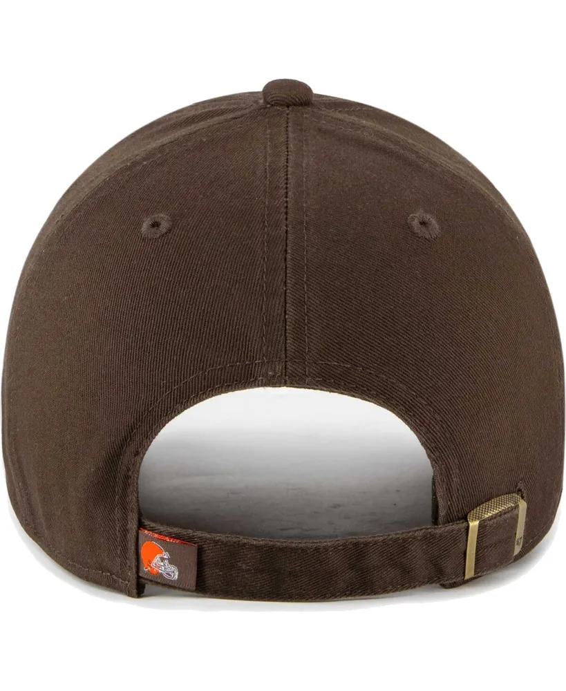 Women's '47 Brand Brown Cleveland Browns Sidney Clean Up Adjustable Hat