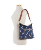 Women's Dooney & Bourke Atlanta Braves Sporty Monogram Large Purse