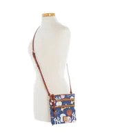 Women's Dooney & Bourke New York Yankees Game Day Triple Zip Crossbody Purse