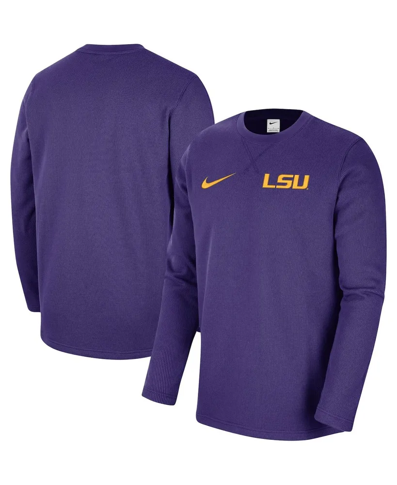 Men's Nike Purple Lsu Tigers Pullover Sweatshirt