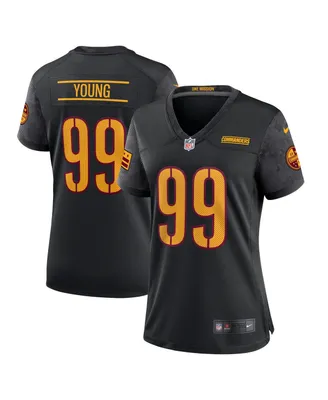 Women's Nike Chase Young Black Washington Commanders Alternate Game Player Jersey