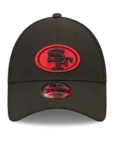 Men's New Era Black San Francisco 49ers The League 9FORTY Adjustable Hat