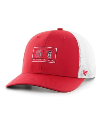 Men's '47 Brand Red Nc State Wolfpack Bonita Brrr Hitch Adjustable Hat