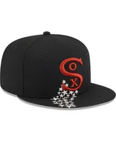 Men's New Era Black Chicago White Sox Meteor 59FIFTY Fitted Hat