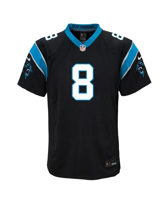 Youth Nike Christian McCaffrey Gray Carolina Panthers Atmosphere Game Jersey