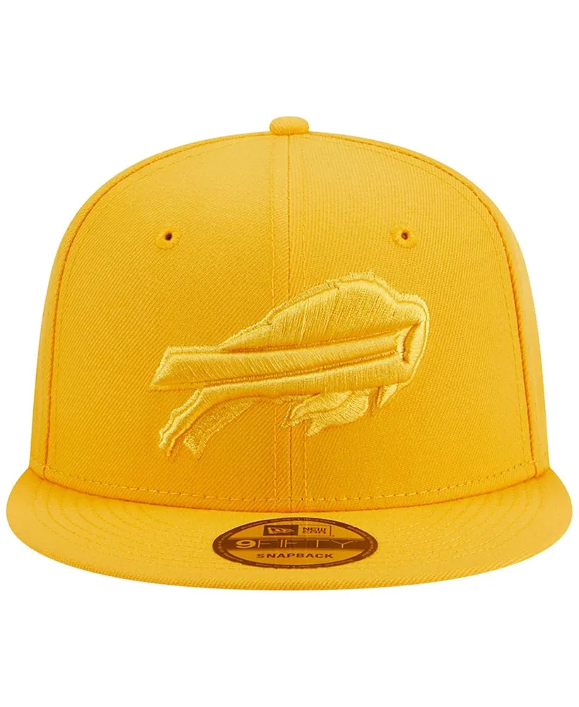 Men's New Era Gold Buffalo Bills Color Pack 9FIFTY Snapback Hat