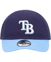 Infant Boys and Girls New Era Navy Tampa Bay Rays Team Color My First 9TWENTY Flex Hat