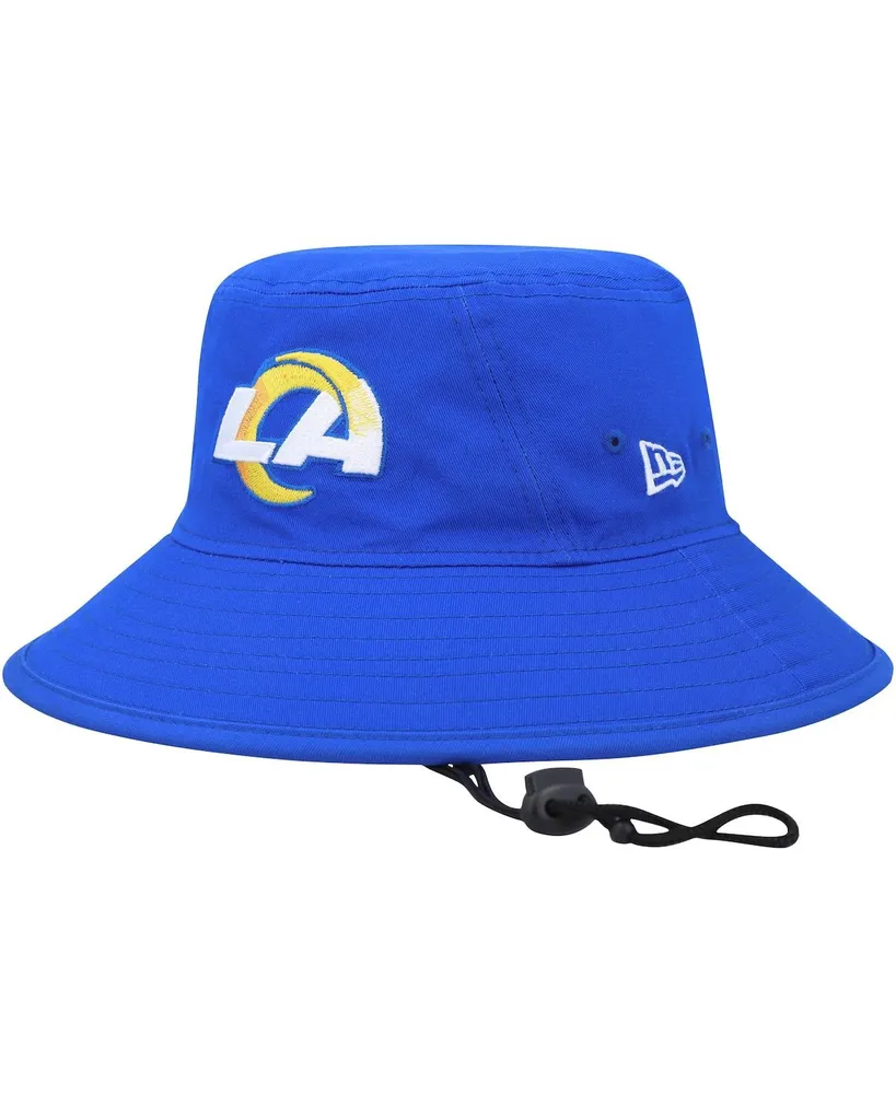 Men's New Era Royal Los Angeles Rams Main Bucket Hat