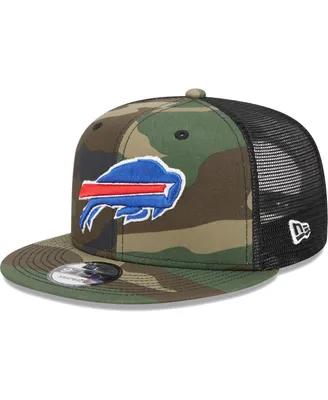 Men's New Era Camo Buffalo Bills Main Trucker 9FIFTY Snapback Hat