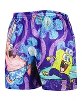 Men's Chalk Line Purple SpongeBob SquarePants Shorts