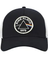 Men's American Needle Black, Cream Pink Floyd Valin Trucker Snapback Hat