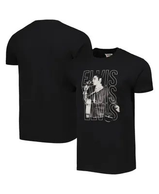 Men's and Women's American Needle Black Elvis Presley Brass Tacks T-shirt