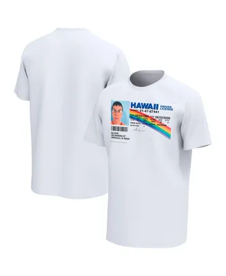 Men's White Superbad License T-shirt