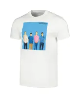 Men's White Weezer T-shirt