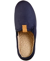 Isotoner Men's Microsuede Hoodback Slipper