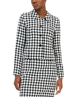 Nipon Boutique Women's Houndstooth Jacket & Dress Set