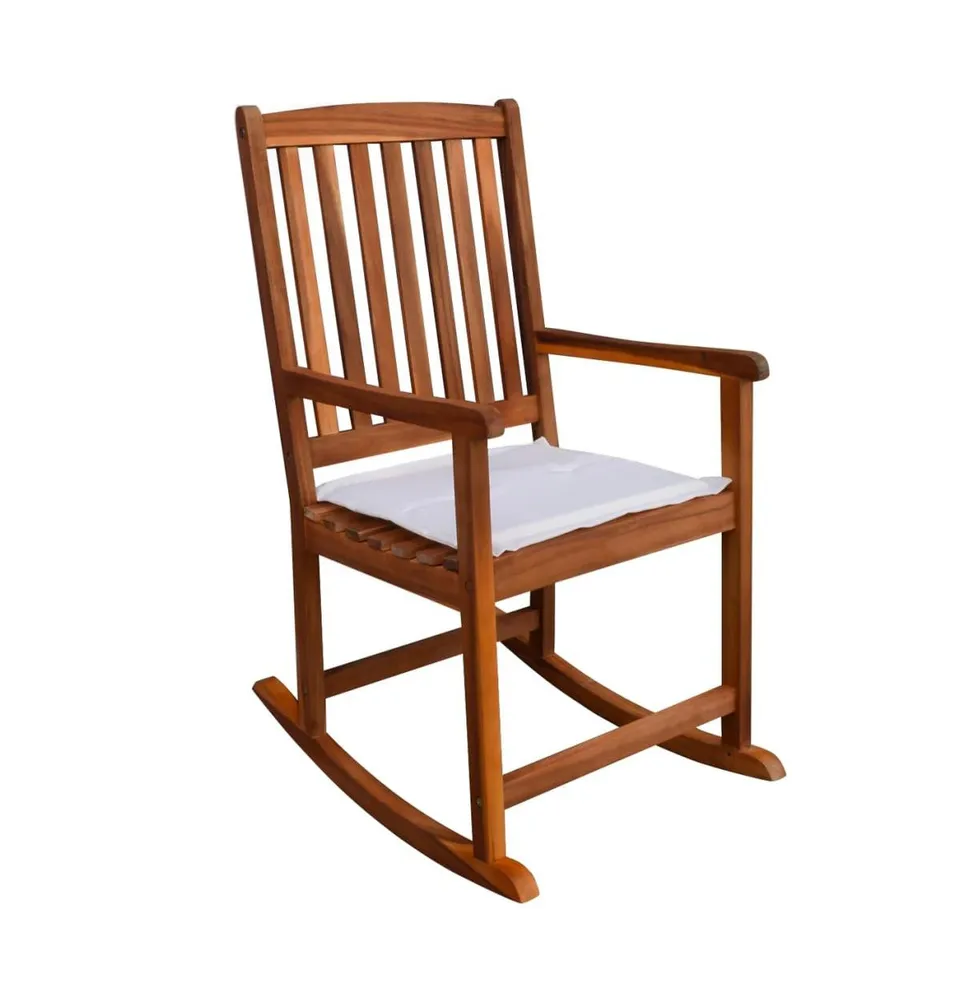 vidaXL Outdoor Rocking Chair Acacia Wood