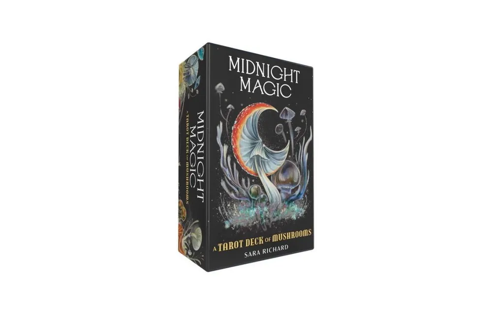 Midnight Magic- A Tarot Deck of Mushrooms by Sara Richard