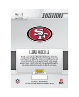 Elijah Mitchell San Francisco 49ers Fanatics Exclusive Parallel Panini America Instant Nfl Debut Single Rookie Trading Card - Limited Edition of 99