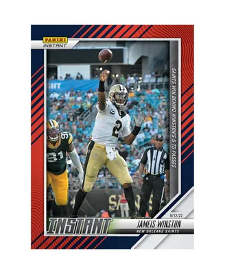 Jameis Winston New Orleans Saints Fanatics Exclusive Parallel Panini America Instant 5 Touchdown Performance Single Trading Card