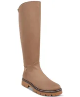 Giani Bernini Women's Jordyy Memory Foam Lug Sole Knee High Riding Boots, Created for Macy's