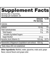 Reserveage Nutrition Resveratrol Gummies, 60 Ct