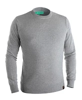 Mio Marino Men's Winter Crew Lightweight Pullover Sweater