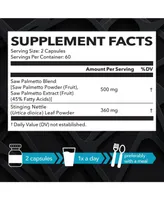 Havasu Nutrition Saw Palmetto + Nettle Capsules, Havasu Nutrition, 120ct