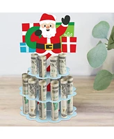 Big Dot of Happiness Very Merry Christmas - Diy Holiday Santa Claus Party Money Holder - Cash Cake - Assorted Pre