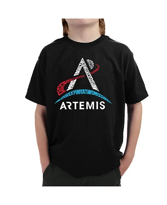 Child Nasa Artemis Logo