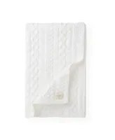 Hope & Henry Baby Cable Knit Blanket, Unisex