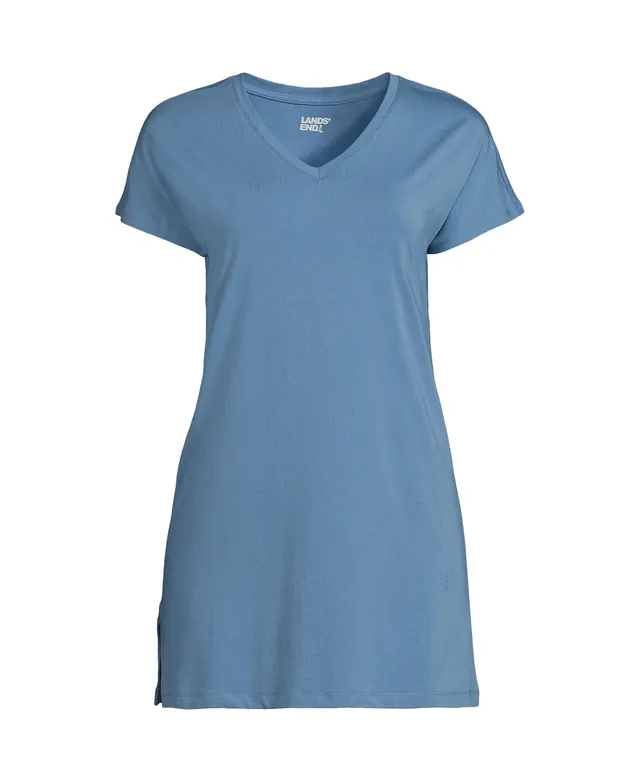 Xersion Womens V Neck Short Sleeve T-Shirt Petite