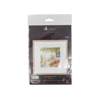 Alisa Flower Patio 0-201 Counted Cross-Stitch Kit