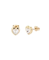 Ted Baker Jewelry Han: Crystal Heart Earrings For Women