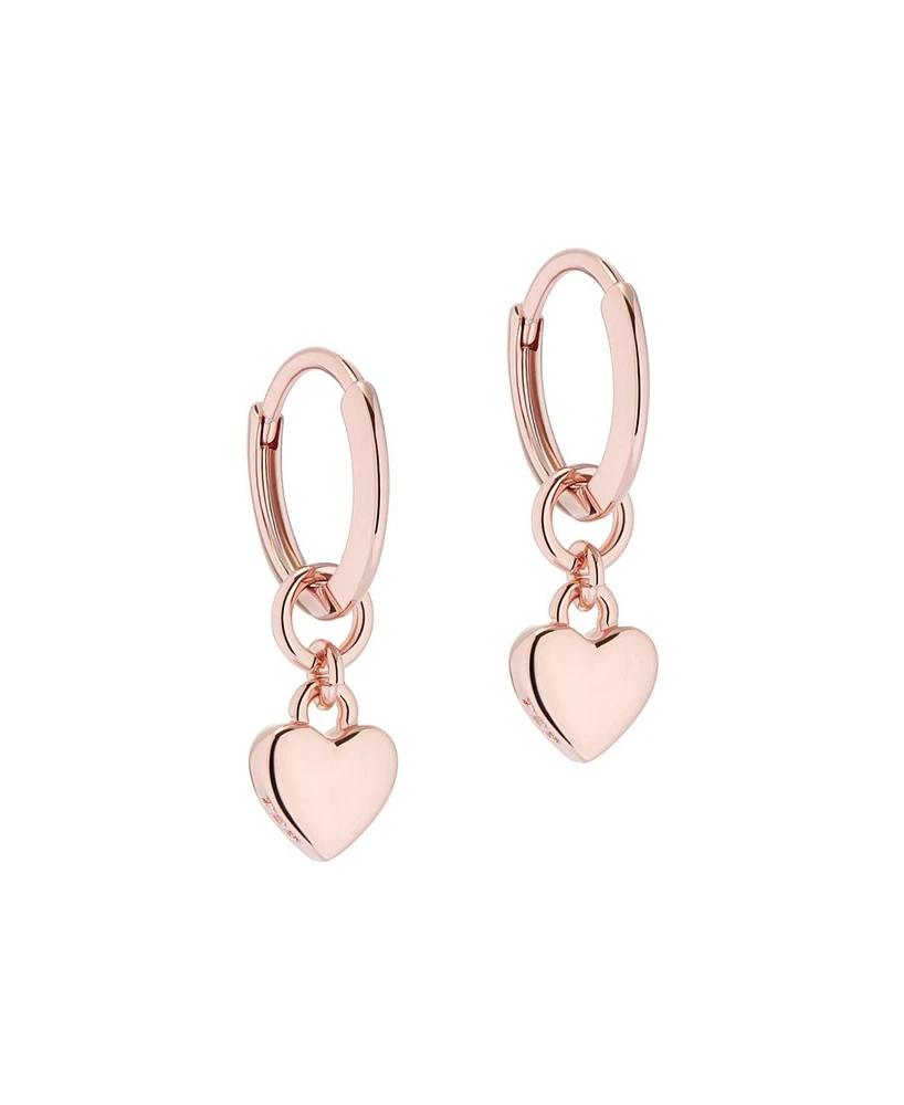 Harrye: Tiny Heart Huggie Earrings For Women