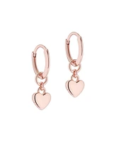 Harrye: Tiny Heart Huggie Earrings For Women