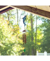 40" Long Blue Dolphin Wind Chime Marine Life