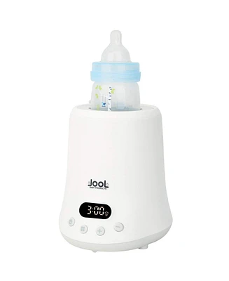 Jool Baby Baby Bottle Warmer - for Milk, Formula, Juice, Quick Heating & Stay Warm Modes, Time Chart