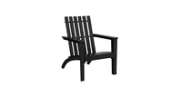 Outdoor Durable Patio Acacia Wood Adirondack Lounge Armchair