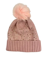 Marcus Adler Scattered Crystal Pom Beanie