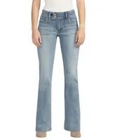 Silver Jeans Co. Women's Be Low Low Rise Flare Jeans