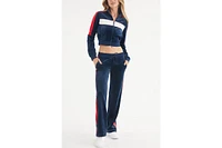 Juicy Couture Women's Color Block Wide Leg Track Pant