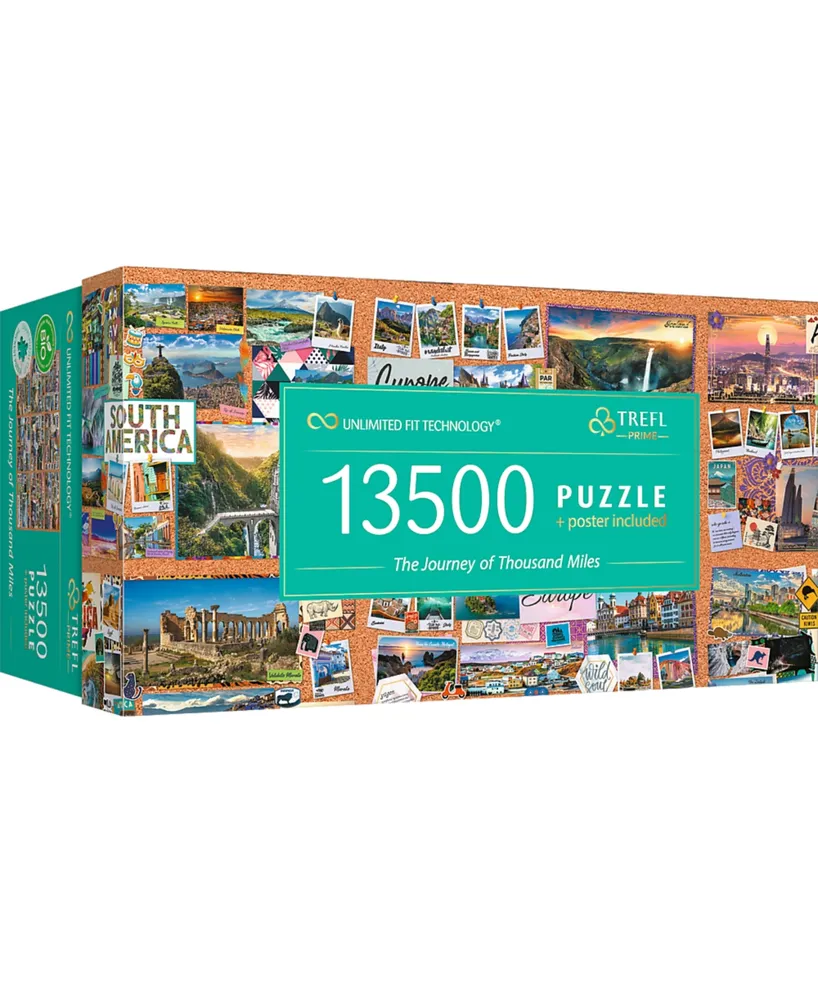 Trefl Prime Puzzles - 13500 Piece Uft - The Journey of Thousand Miles