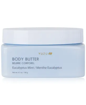 Yuzu Soap Eucalyptus Mint Body Butter, 6.5 oz.