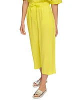 Dkny Pull-On Wide-Leg Pants