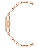 Anne Klein Women's Quartz Rose Gold-Tone Alloy Bracelet Watch